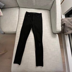 High Rise Black skinny Jean